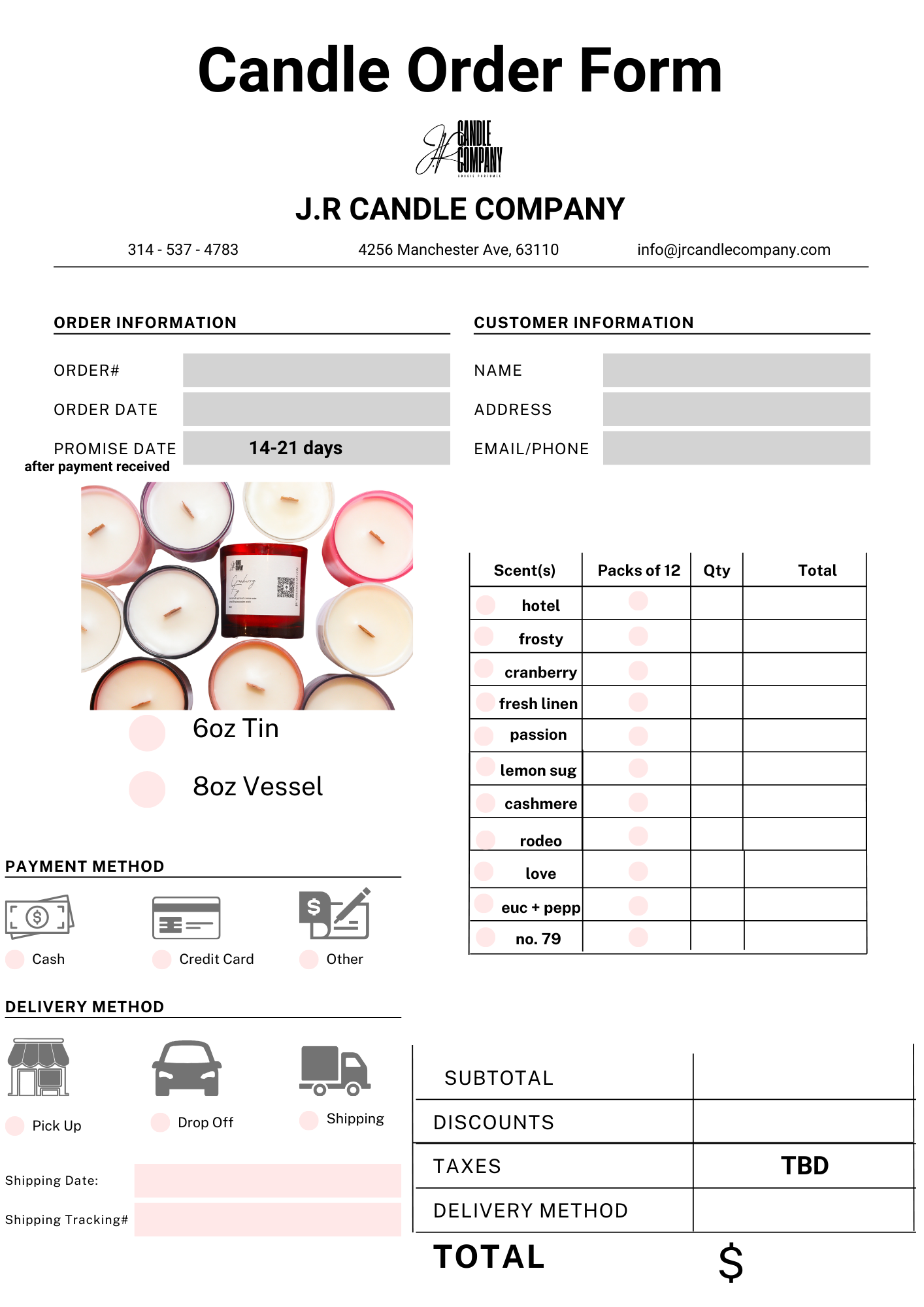 Wholesale / Blank Label Inquiry